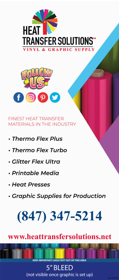 Heat Transfer Solutions Vertical Banner PRINT OUT